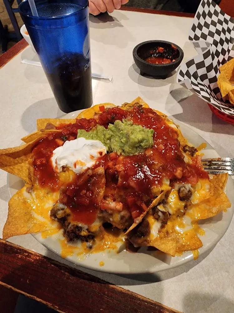 Nachos Supreme with Ground Beef